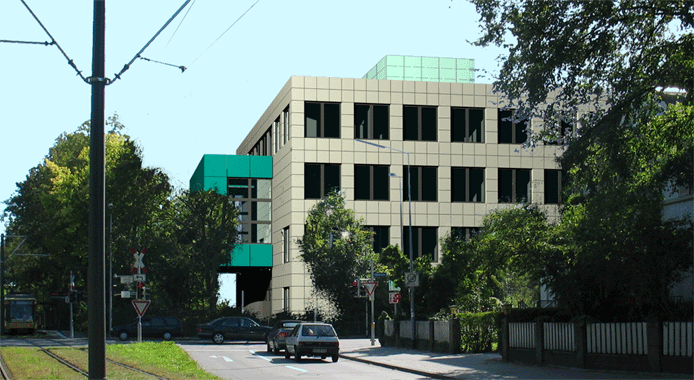 Blick aus der Erzbergerstraße