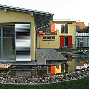 Wohnhaus - Ettlingen - Fotografie Gartenansicht