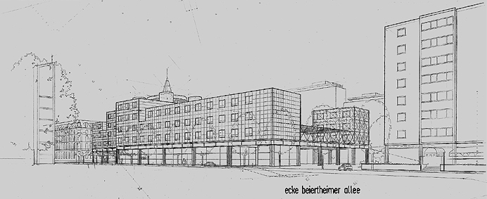 Wettbewerb Badenwerk - Perspektivische Darstellung