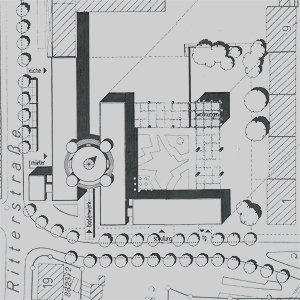 Wettbewerb Badenwerk - Opelgel�nde Karlsruhe - Lageplan