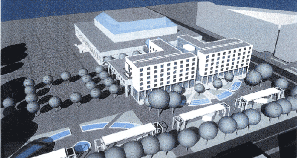 Badischer Gemeinde-Versicherungs-Verband, 1.Bauabschnitt